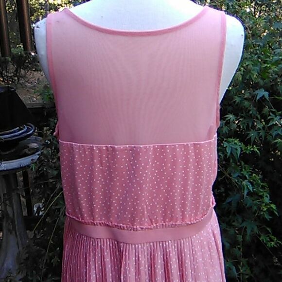 L C Lauren Conrad Pleated Polka Dotslined skirt, - Picture 9 of 14